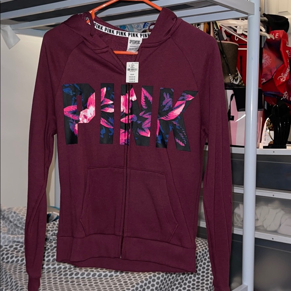 PINK Zip-Up Jacket
